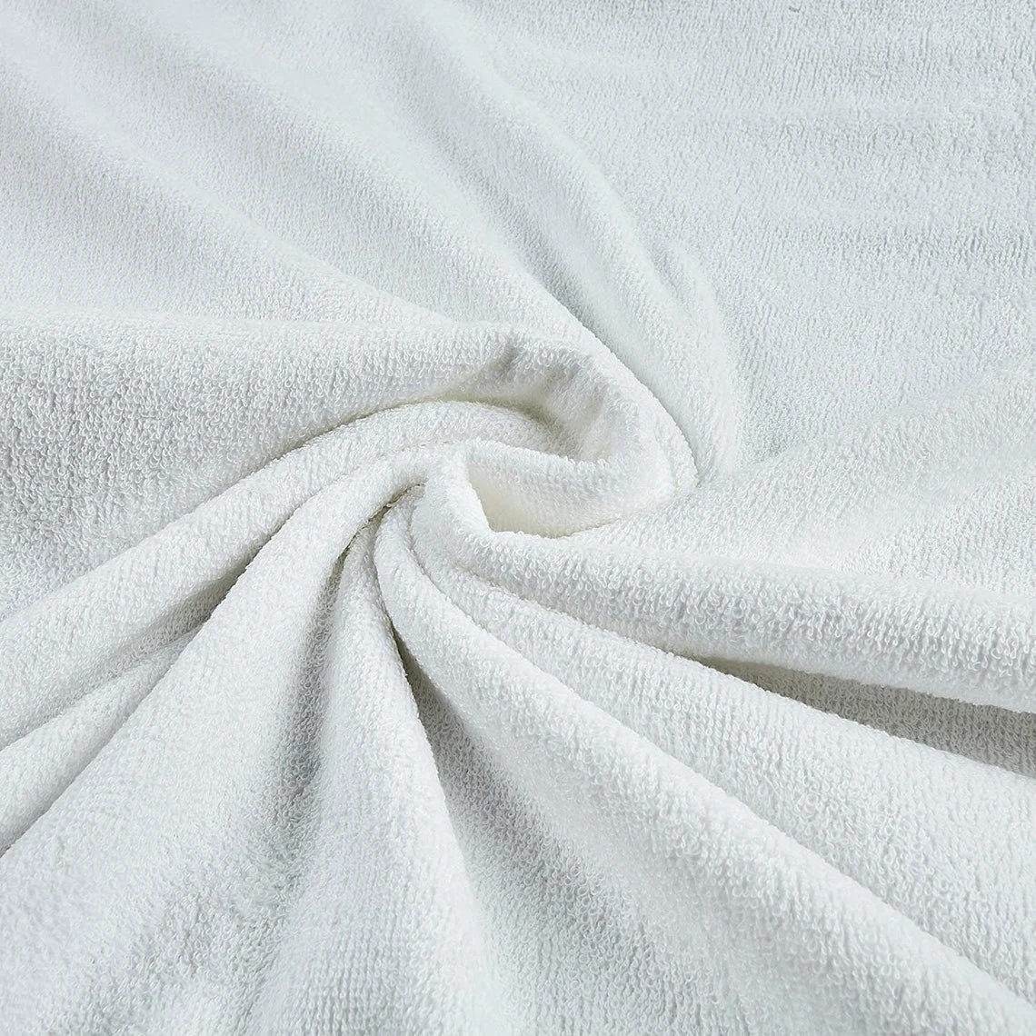 Bamboo Cotton Lycra French Terry – 220 GSM | Soft, Stretchy & Sustainable Fabric