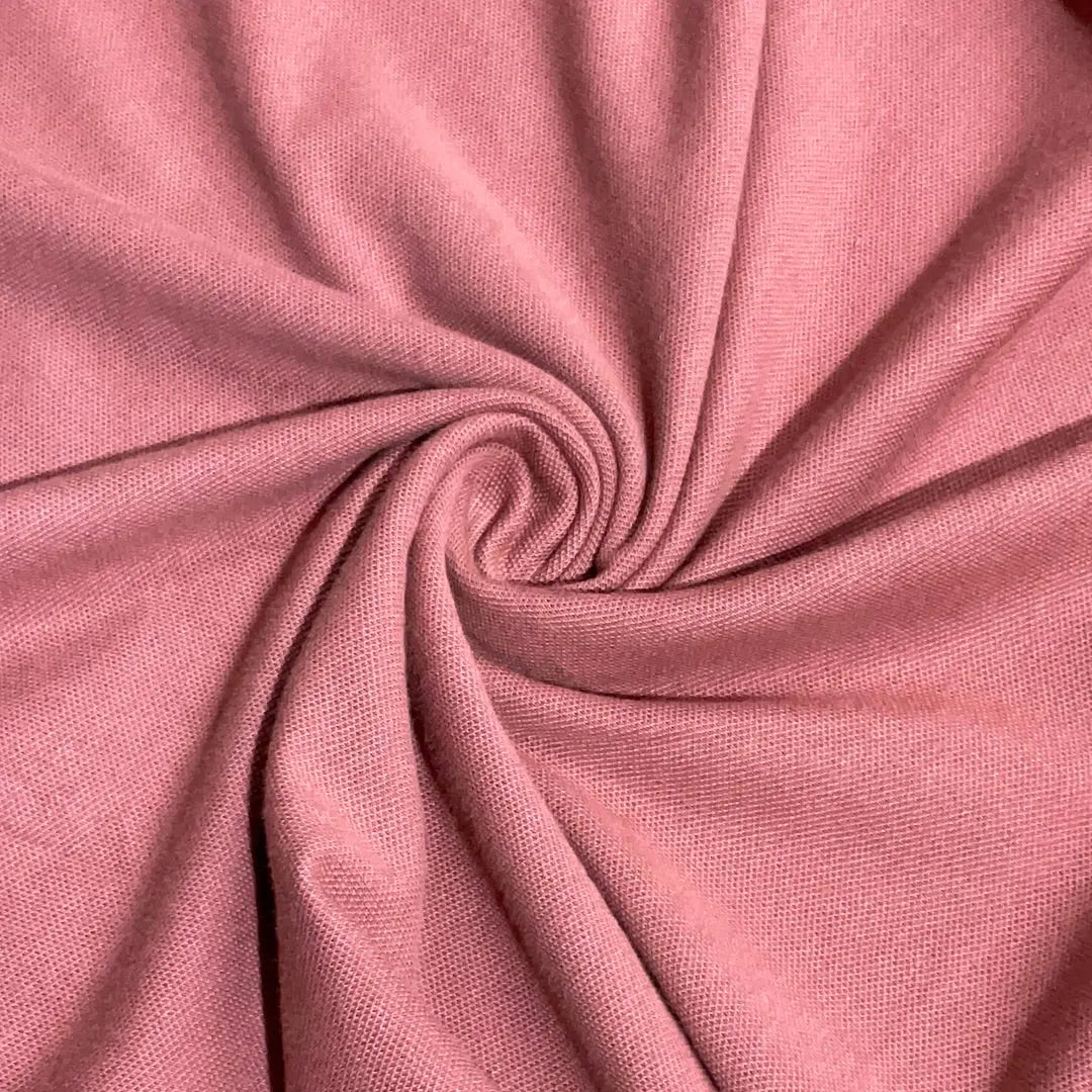Bamboo Pique Lycra Fabric - 210 GSM | Premium Eco-Friendly Stretch Knit Bambzi