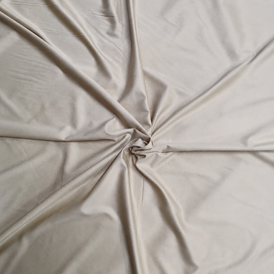 Cannoli cream Bamboo cotton woven - 180 GSM | Twill Weave 