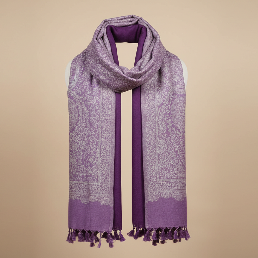 purple stole 