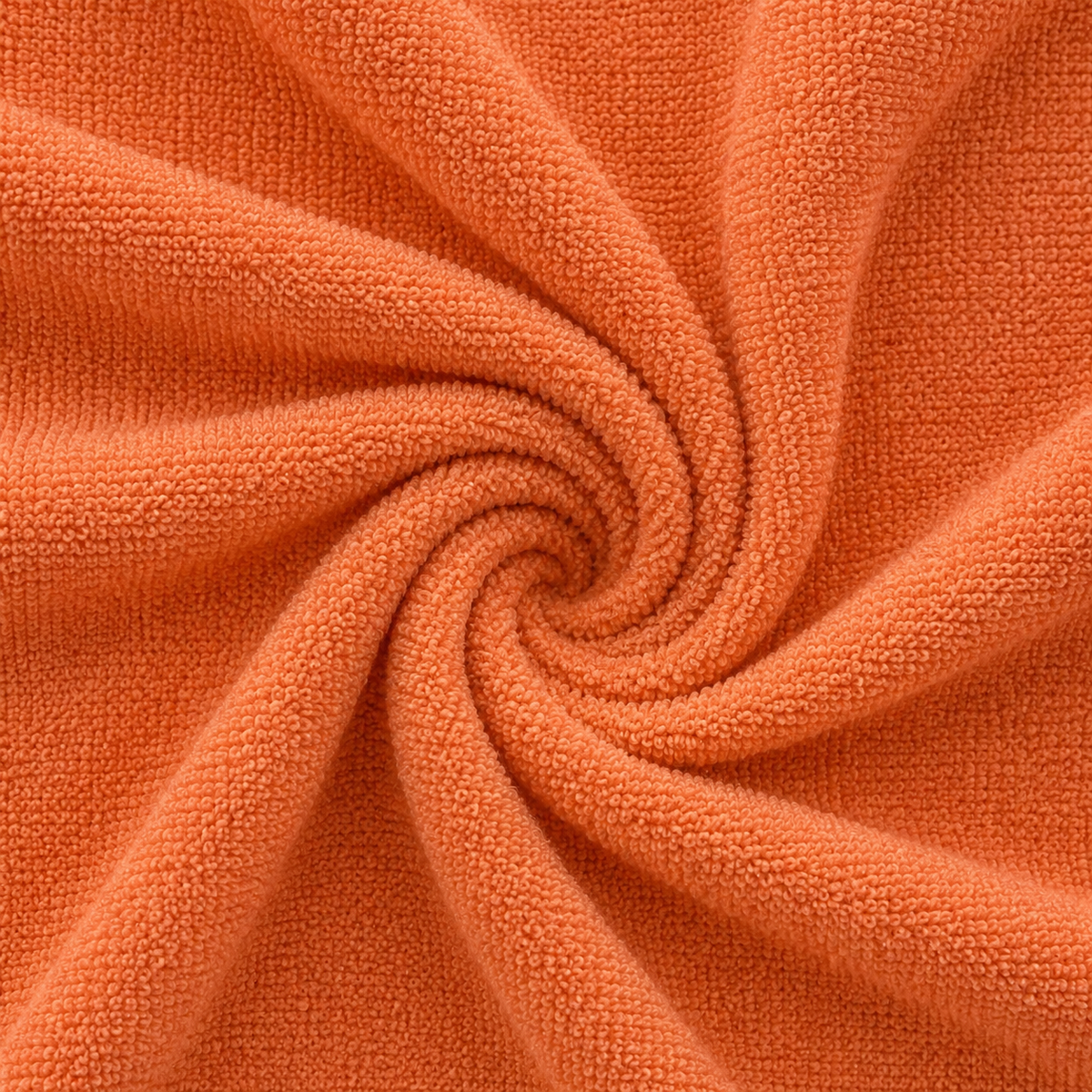 Microfiber Terry 280 GSM | Warp Knit Ultra Absorbent & Soft orange 