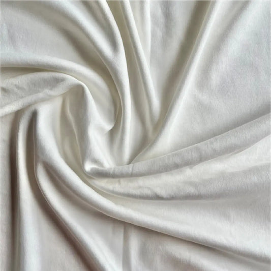 Premium Organic Cotton Interlock Fabric – 300 GSM | Soft & Sustainable Knit Fabric Bambzi