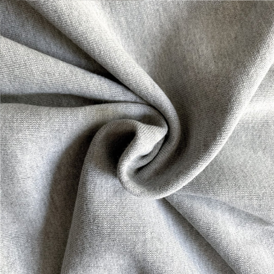 Premium Bamboo Cotton Charcoal Fleece Fabric – 220 GSM