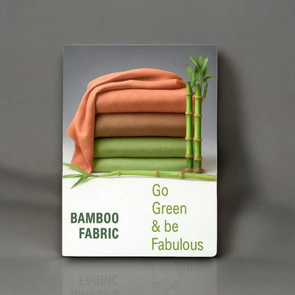 Bamboo Fabric Sample Pack - 25 Varieties (Knitted & Woven) Bambzi