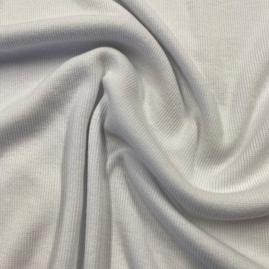 Bamboo Cotton RIB Knitted Fabric – Soft, Sustainable & Versatile (2x1 & 2x2 Sizes) Bambzi